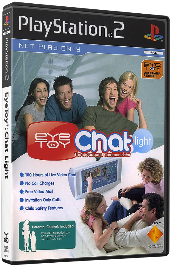 EyeToy - Chat PS2 Sony Playstation 2 Used Video Game PS2