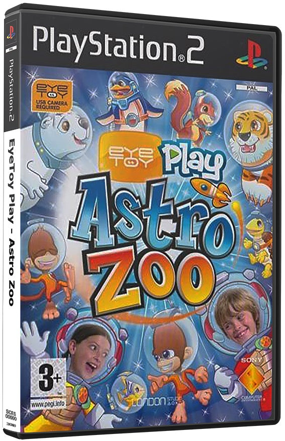 EyeToy Play - Astro Zoo PS2 Sony Playstation 2 Used Video Game PS2