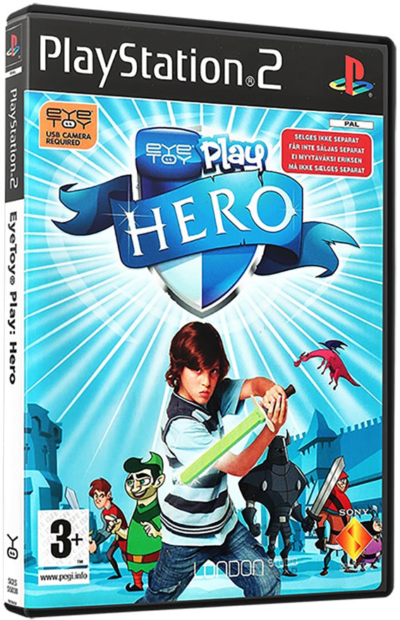EyeToy Play - Hero PS2 Sony Playstation 2 Used Video Game PS2