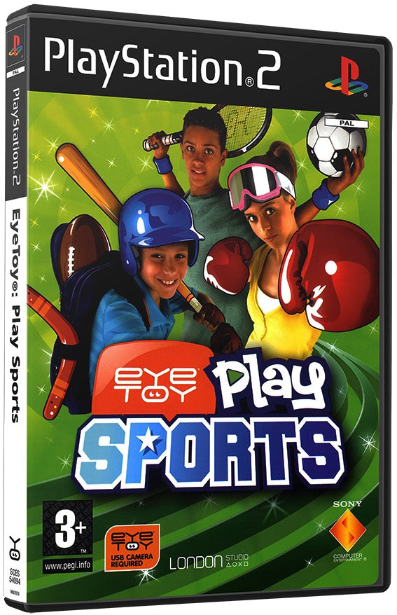 EyeToy Play - Sports PS2 Sony Playstation 2 Used Video Game PS2