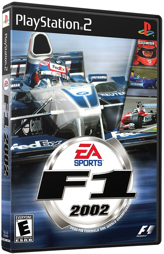 F1 2002 PS2 Sony Playstation 2 Used Video Game PS2