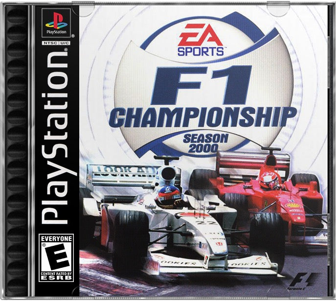 F1 Championship Season 2000 PS1 Sony Playstation 1 Used Video Game