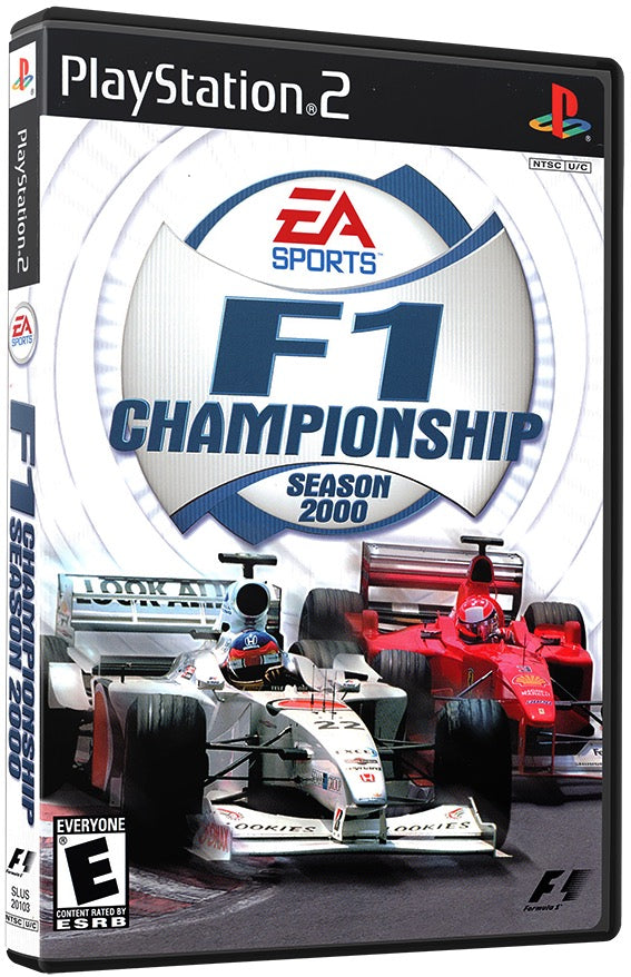 F1 Championship Season 2000 PS2 Sony Playstation 2 Used Video Game PS2