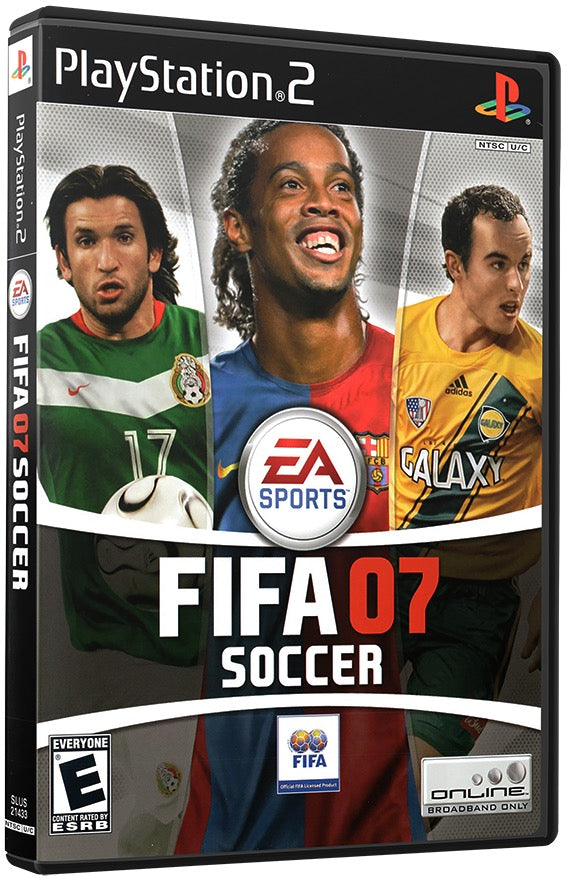 FIFA 07 Soccer PS2 Sony Playstation 2 Used Video Game PS2