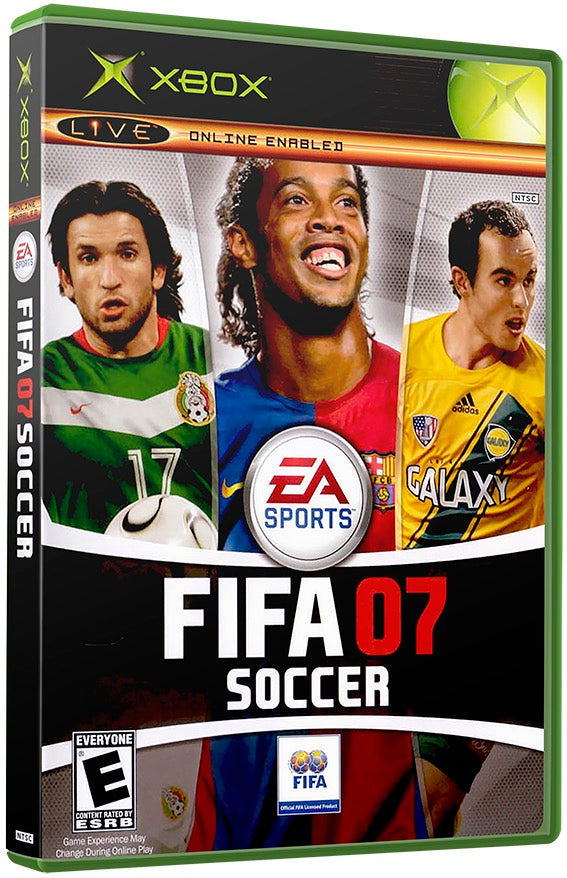 FIFA 07 Soccer Used Microsoft XBOX Original Video Game