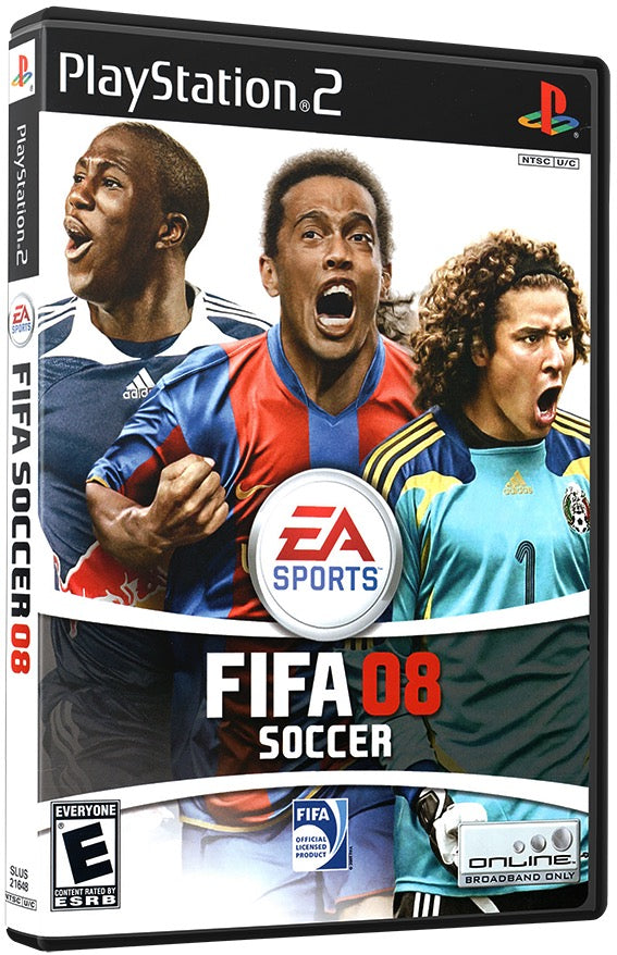 FIFA Soccer 08 PS2 Sony Playstation 2 Used Video Game PS2