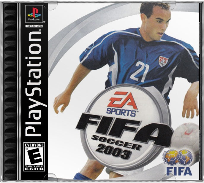 FIFA Soccer 2003 PS1 Sony Playstation 1 Used Video Game