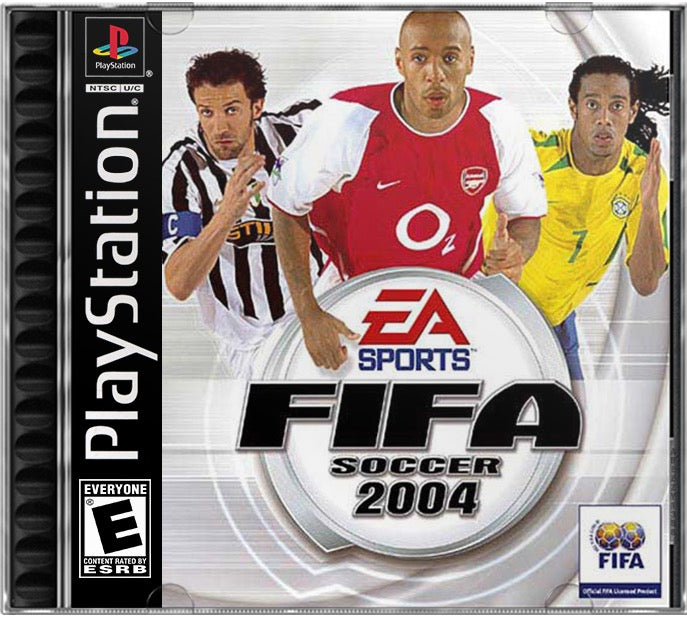 FIFA Soccer 2004 PS1 Sony Playstation 1 Used Video Game