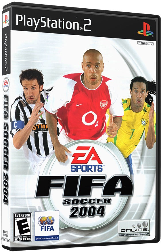 FIFA Soccer 2004 PS2 Sony Playstation 2 Used Video Game PS2