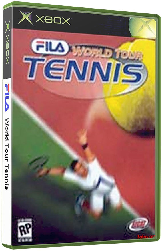 FILA World Tennis Used Microsoft XBOX Original Video Game