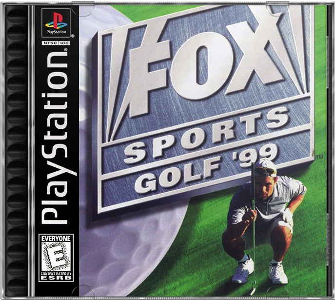 FOX Sports Golf '99 PS1 Sony Playstation 1 Used Video Game