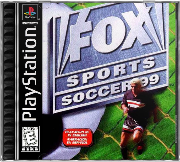 FOX Sports Soccer '99 PS1 Sony Playstation 1 Used Video Game
