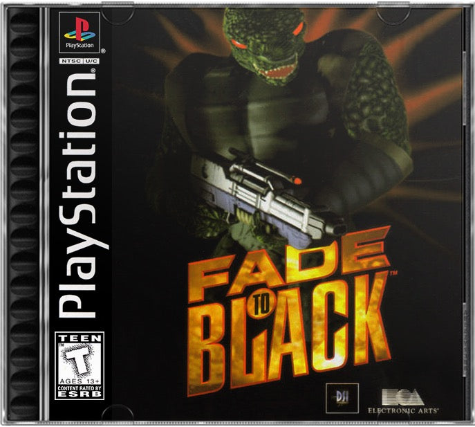 Fade to Black PS1 Sony Playstation 1 Used Video Game