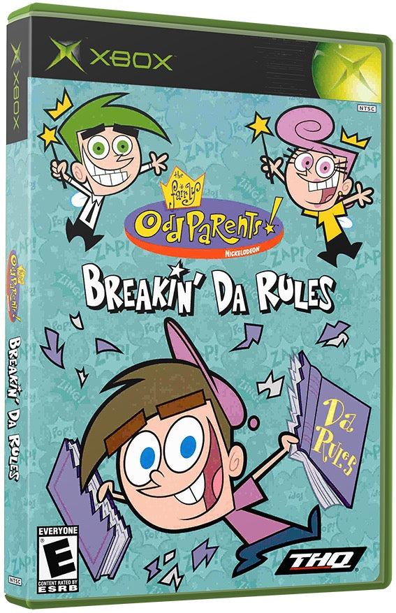 Fairly OddParents, The - Breakin' Da Rules Used Microsoft XBOX Original Video Game