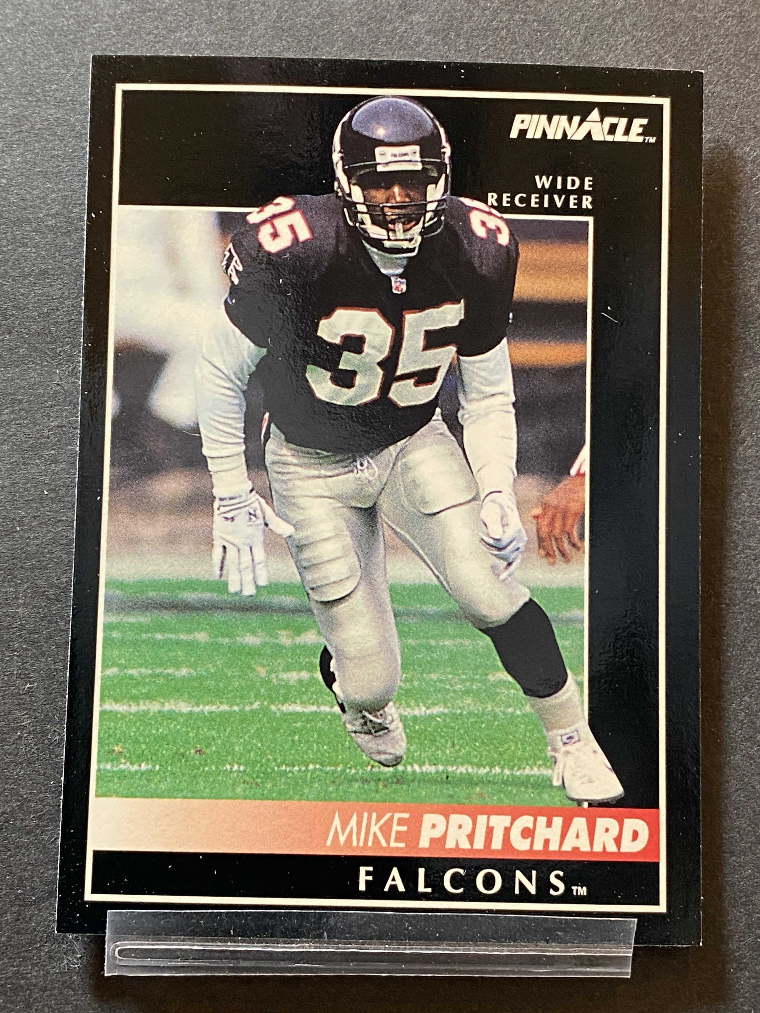 Mike Pritchard Pinnacle Football Card Atlanta Falcons