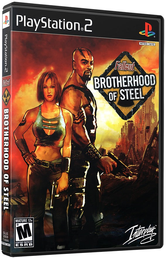 Fallout - Brotherhood of Steel PS2 Sony Playstation 2 Used Video Game PS2