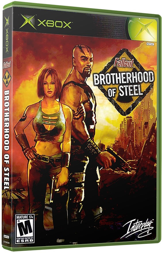 Fallout - Brotherhood of Steel Used Microsoft XBOX Original Video Game