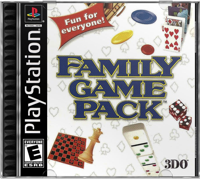 Family Game Pack PS1 Sony Playstation 1 Used Video Game
