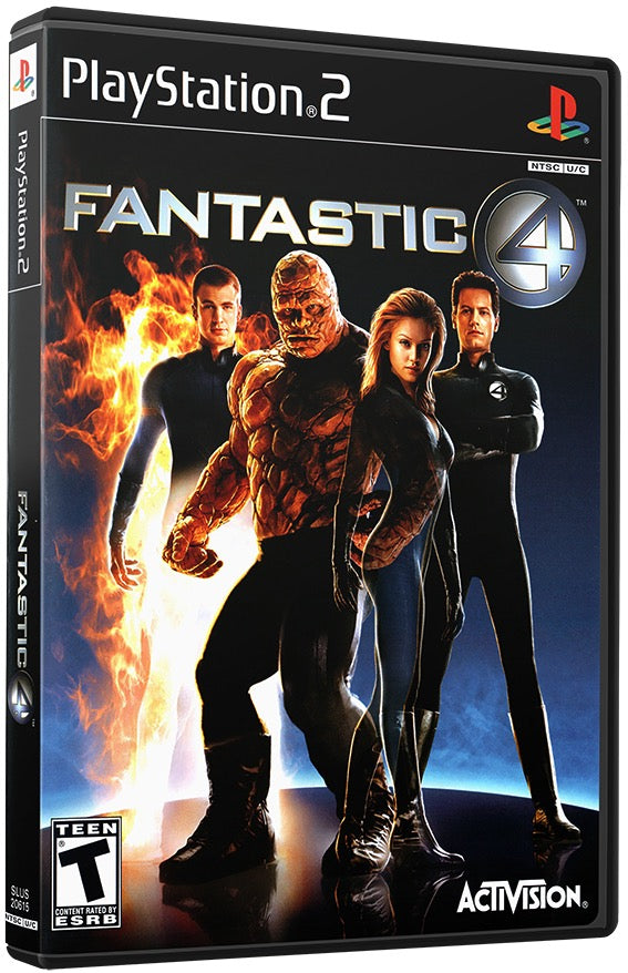 Fantastic 4 PS2 Sony Playstation 2 Used Video Game PS2