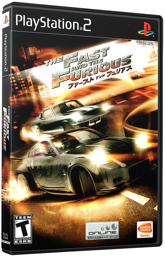 Fast and the Furious, The PS2 Sony Playstation 2 Used Video Game PS2