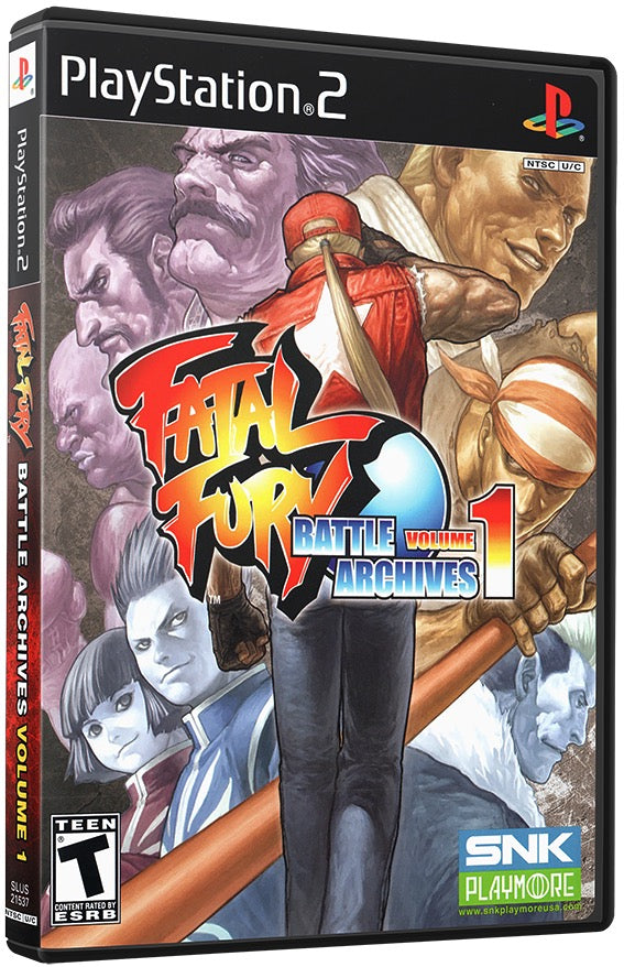 Fatal Fury - Battle Archives Volume 1 PS2 Sony Playstation 2 Used Video Game PS2