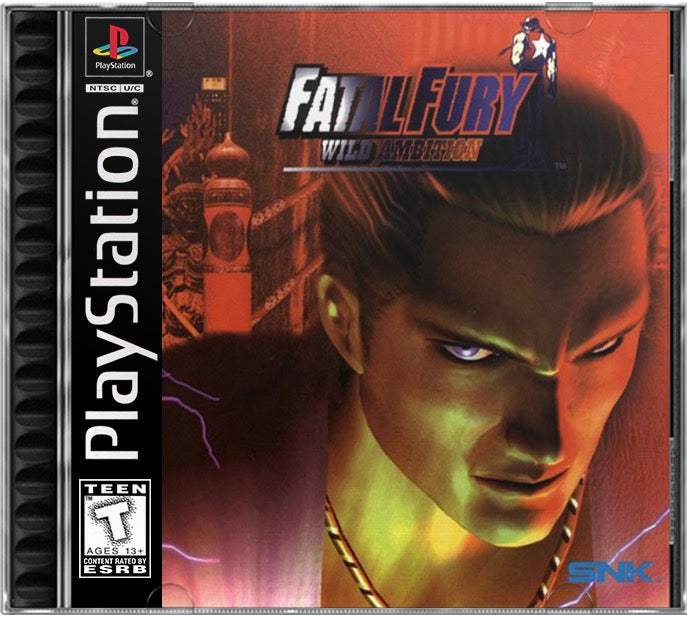 Fatal Fury - Wild Ambition PS1 Sony Playstation 1 Used Video Game