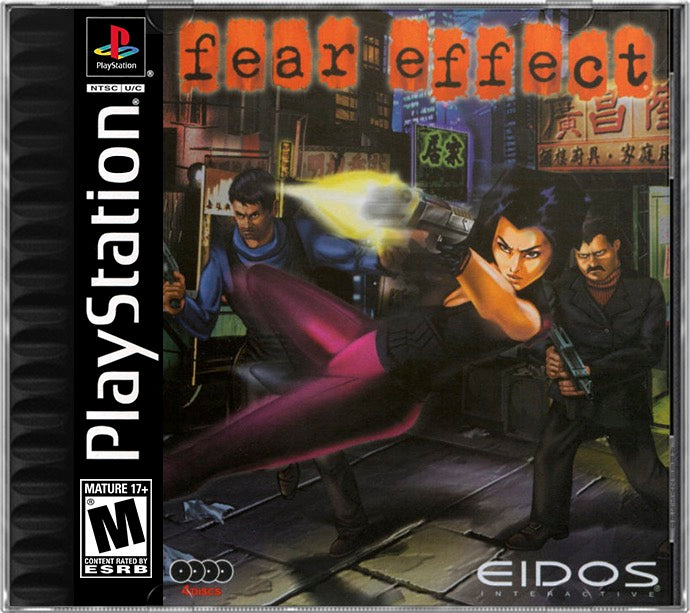 Fear Effect PS1 Sony Playstation 1 Used Video Game