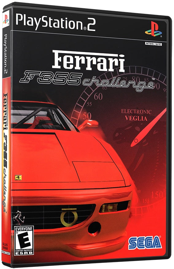 Ferrari F355 Challenge PS2 Sony Playstation 2 Used Video Game PS2