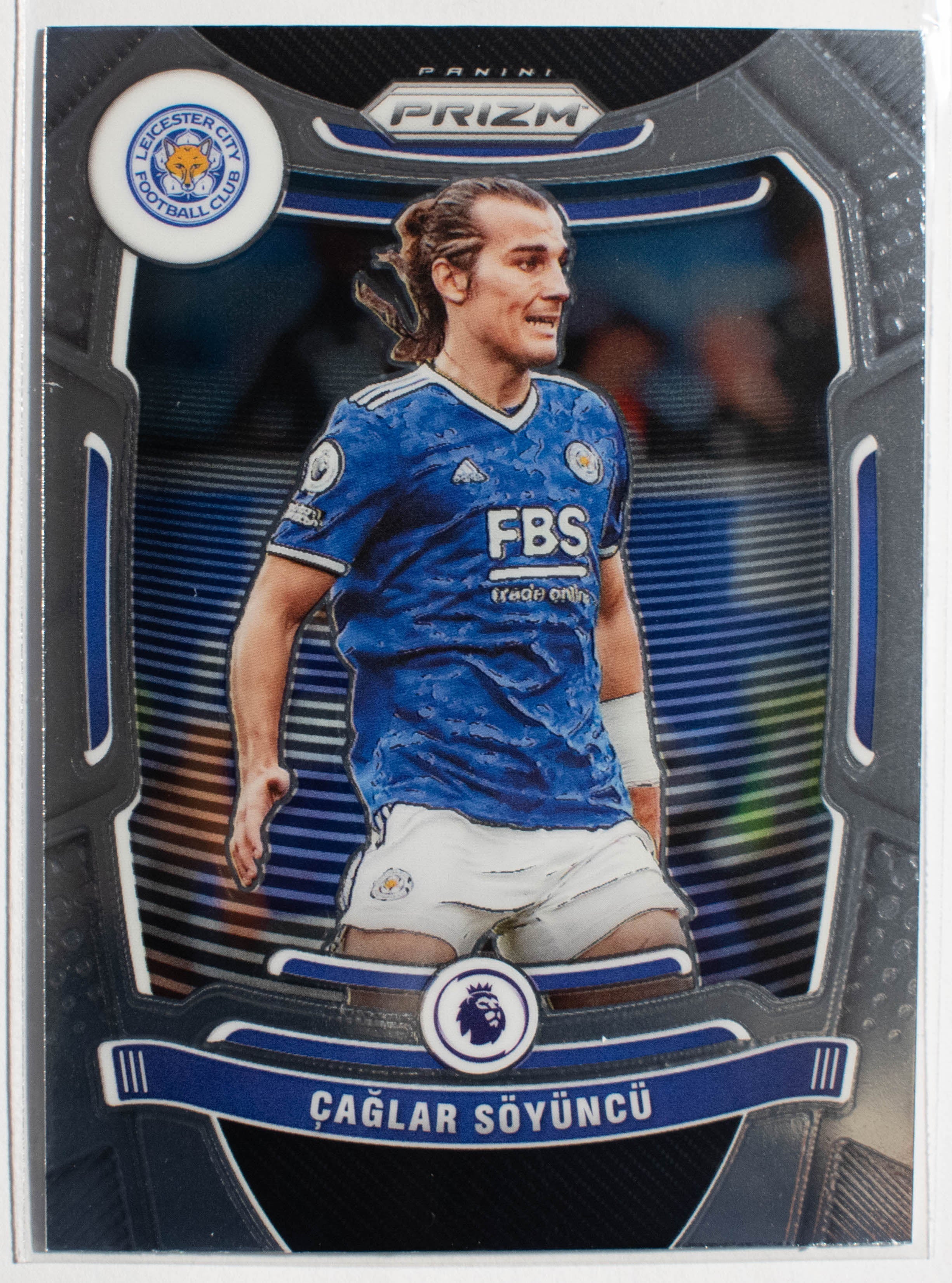 18 Caglar Soyuncu Panini Prizm Premier League 2021 22 Base