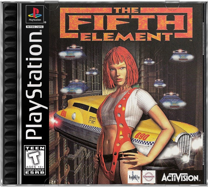 Fifth Element, The PS1 Sony Playstation 1 Used Video Game