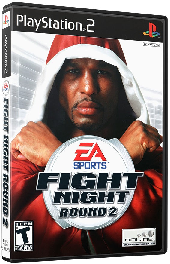 Fight Night Round 2 PS2 Sony Playstation 2 Used Video Game PS2