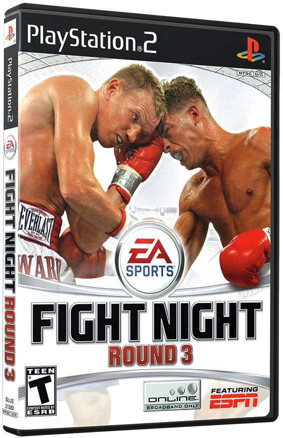 Fight Night Round 3 PS2 Sony Playstation 2 Used Video Game PS2