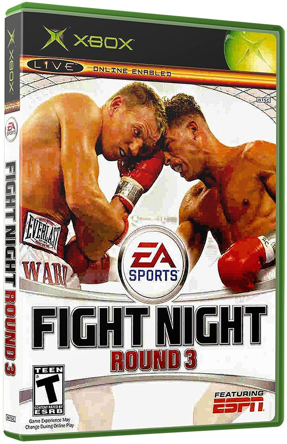 Fight Night Round 3 Used Microsoft XBOX Original Video Game