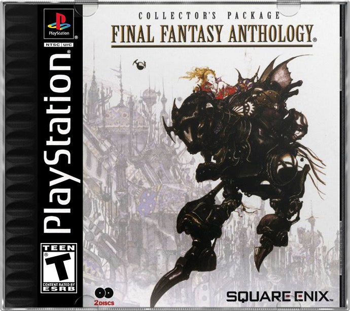 Final Fantasy Anthology PS1 Sony Playstation 1 Used Video Game