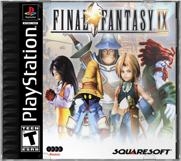 Final Fantasy IX PS1 Sony Playstation 1 Used Video Game