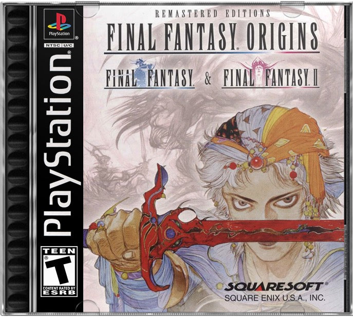 Final Fantasy Origins PS1 Sony Playstation 1 Used Video Game