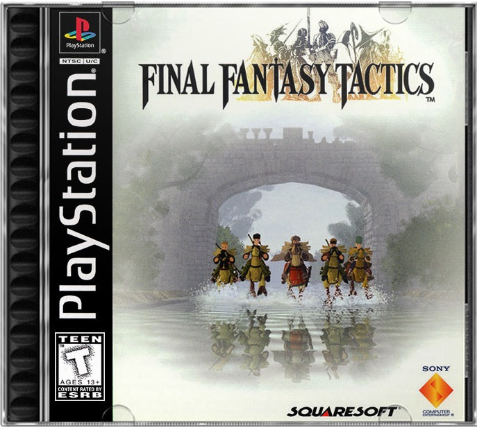Final Fantasy Tactics PS1 Sony Playstation 1 Used Video Game