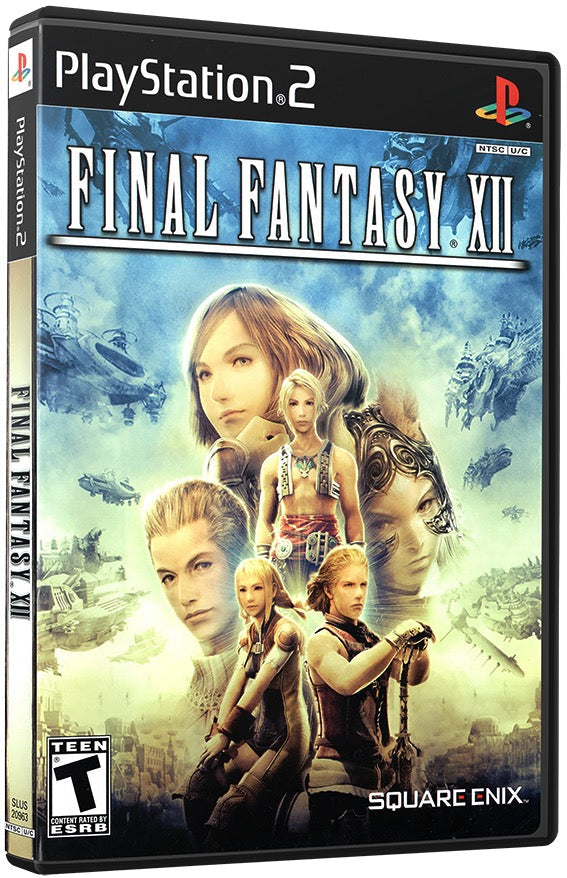 Final Fantasy XII PS2 Sony Playstation 2 Used Video Game PS2