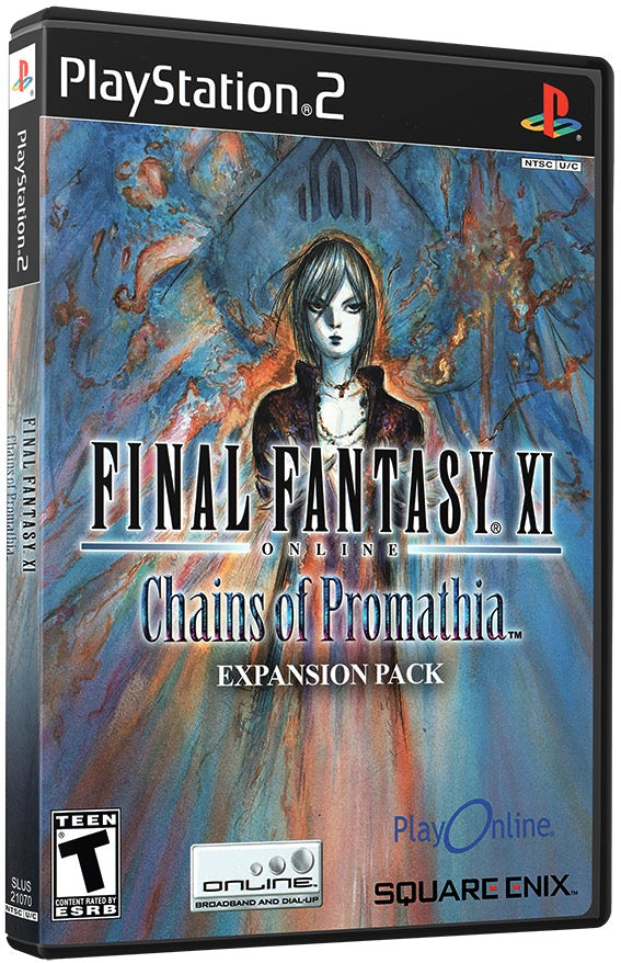 Final Fantasy XI - Chains of Promathia PS2 Sony Playstation 2 Used Video Game PS2
