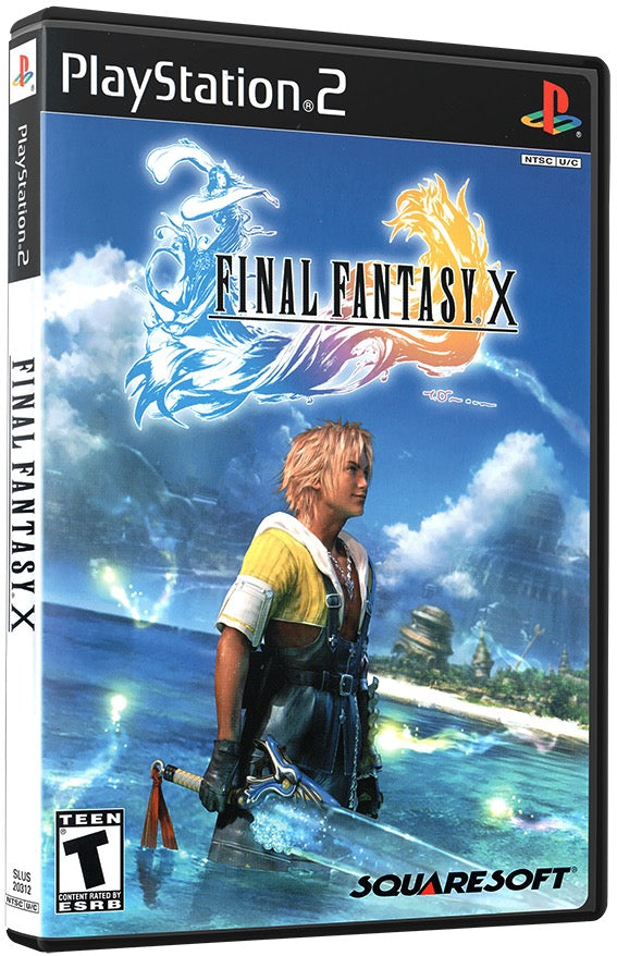 Final Fantasy X PS2 Sony Playstation 2 Used Video Game PS2