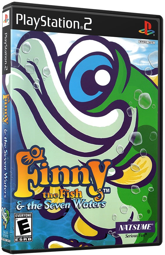 Finny the Fish & the Seven Waters PS2 Sony Playstation 2 Used Video Game PS2