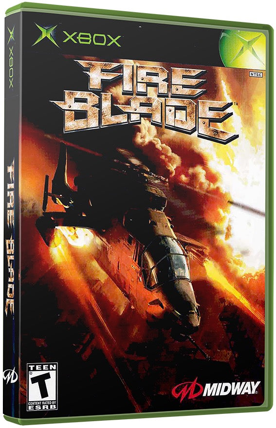 Fire Blade Used Microsoft XBOX Original Video Game