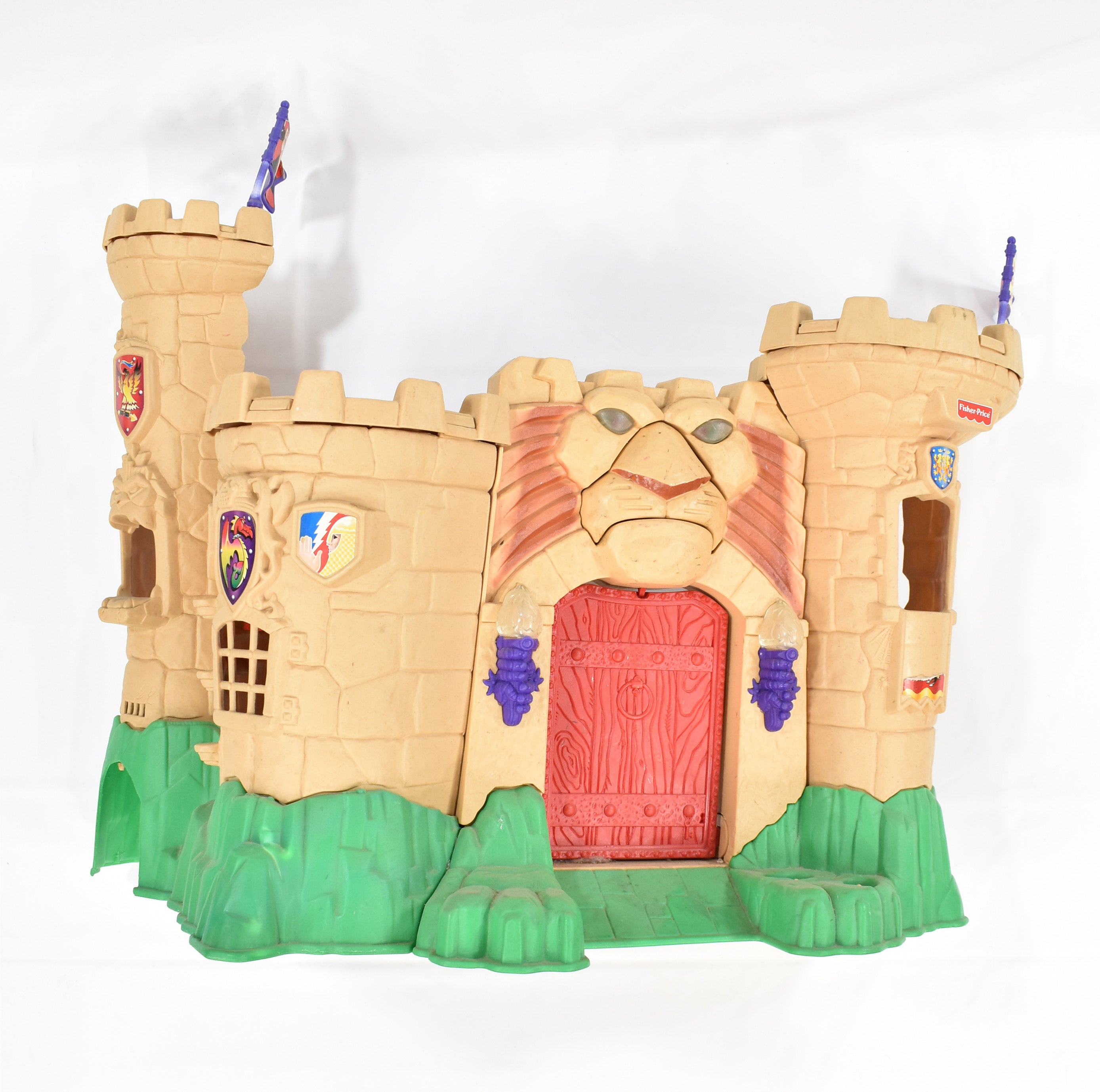 Mattel 1998 Great Adventures Lion Magic Castle 77198 Vintage Fisher Price