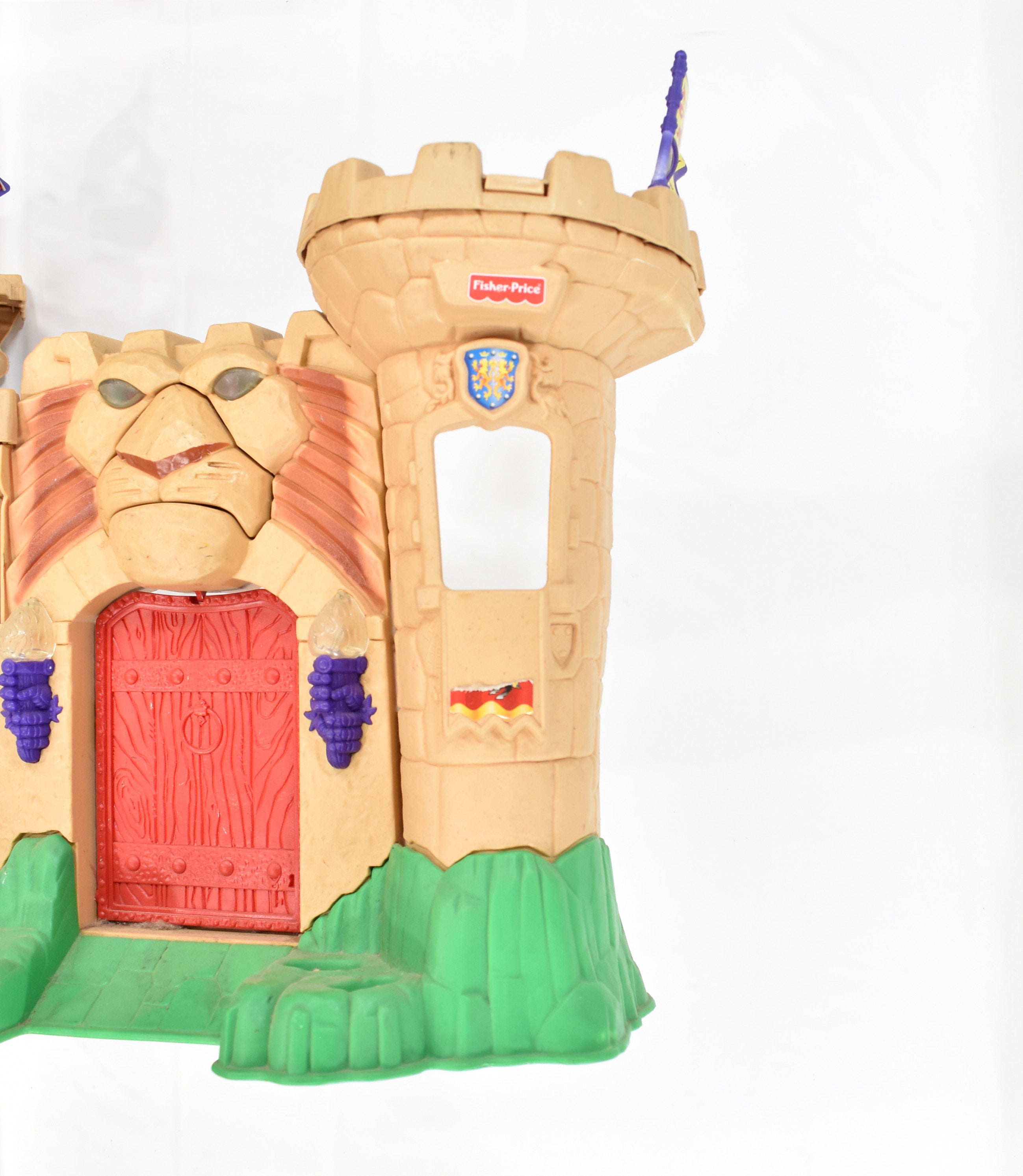 Mattel 1998 Great Adventures Lion Magic Castle 77198 Vintage Fisher Price