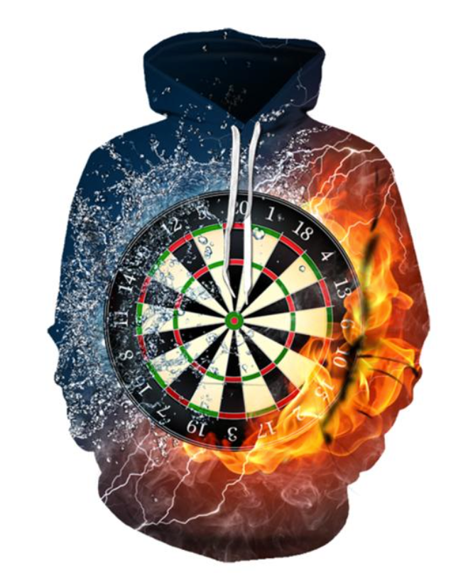 Fire & Flames Hoodie Exclusive Flame Art 16