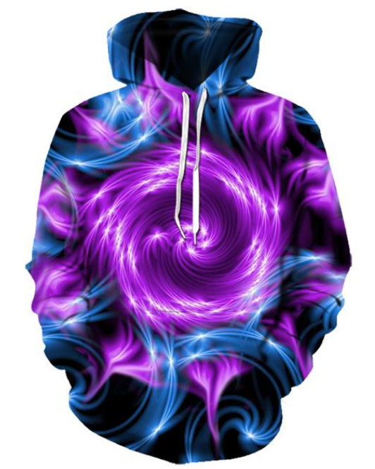 Fire & Flames Hoodie Exclusive Flame Art 9