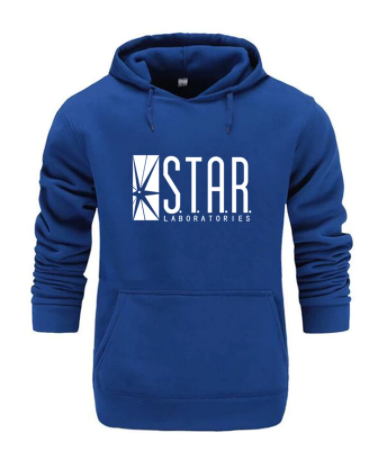 Flash Hoodie Exclusive Art Design Sweatshirt Blue