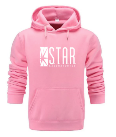 Flash Hoodie Exclusive Art Design Sweatshirt  Pink