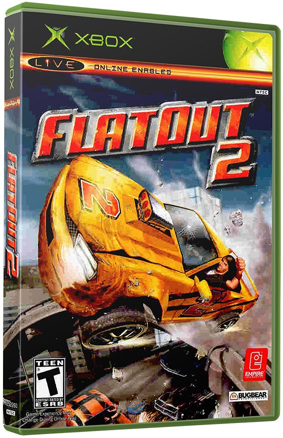 FlatOut 2 Used Microsoft XBOX Original Video Game