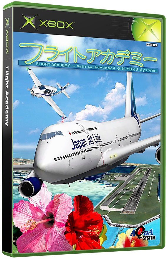 Flight Academy (Japan) Microsoft XBOX Original Video Game